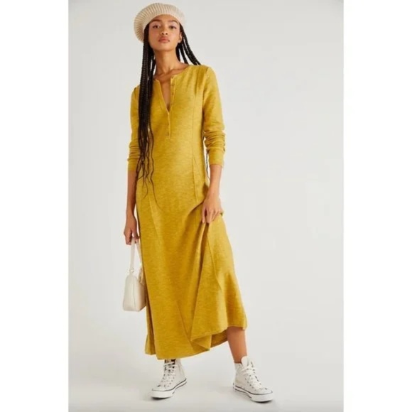 Free People Dresses & Skirts - Free People Beach El Topo Sweater Maxi Sweater Dress